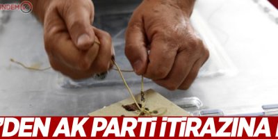 YSK’den AK Parti itirazına ret