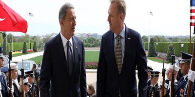 Bakan Akar, ABD Savunma Bakan Vekili ile görüştü