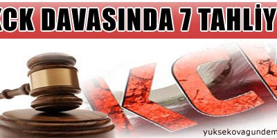 İstanbul KCK Davasında 7 Tahliye