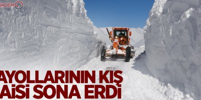 Karayollarının kış mesaisi sona erdi