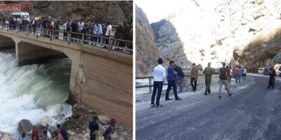 Yüksekova'da festivale giden 21 yaşında ki genç suya kapıldı