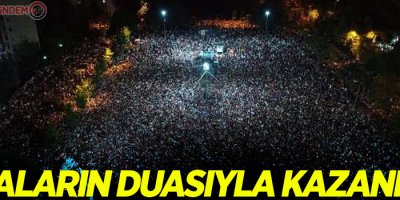 ''Anaların duasıyla kazandık''