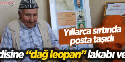Hakkarili Çapa, 60 yıl bölgenin dağlarında rehberlik yaptı