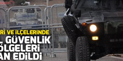 Hakkari'de 5 bölge ‘özel güvelik bölgesi’ ilan edildi