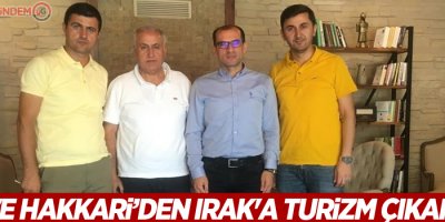 Van ve Hakkari’den Irak'a turizm çıkarması