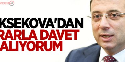 İmamoğlu: Yüksekova'dan ısrarla davet alıyorum