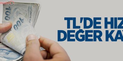 TL'de hızlı değer kaybı