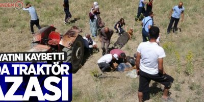 Van’da traktör kazası: 1 ölü, 1 yaralı