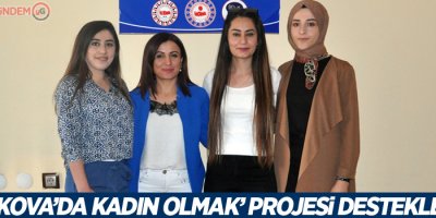 ‘Yüksekova’da Kadın Olmak’ projesi destekleniyor