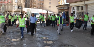 Yüksekova Belediyesinden temizlik kampanyası