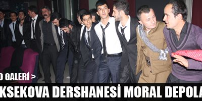 Yüksekova Dershanesi Moral Gecesi
