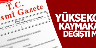 Hakkari'de 1 vali yardımcısı ile 4 kaymakamın görev yeri değiştirildi