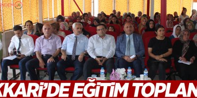Hakkari’de eğitim toplantısı