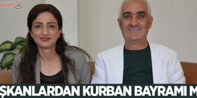 Eş Başkanlardan Kurban Bayramı Mesajı