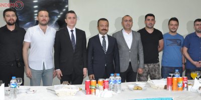 Kaymakam Kendüzler’e veda yemeği