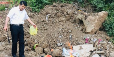 Şemdinli’de çevre kirliliği