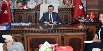 ADEM yetkililerinden Kaymakam Doğramacı’ya ziyaret