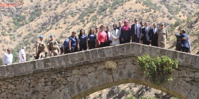 Kültür ve Sanat Politikaları Kurulu üyeleri Şemdinli 'de