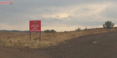 Askeri birlik arazisine yıldırım düştü