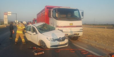 İzmir'de feci kaza: 1 ölü, 3 yaralı