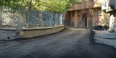 Hakkari Belediyesinden asfalt çalışması