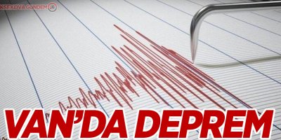 Van’da deprem