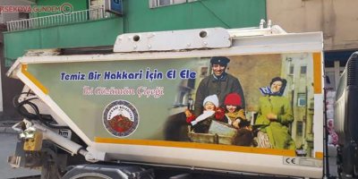 Hakkari'de Kemal Sunal ile çevre mesajı!