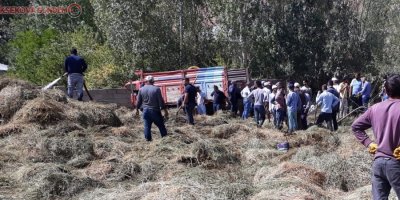 Yüksekova’da yangın; bin 500 bağ ot yandı