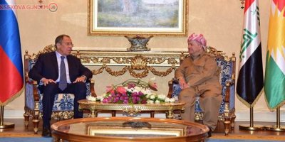Barzani'den Lavrov'a Fırat'ın doğusu için çağrı