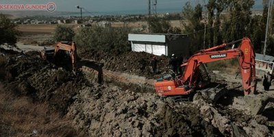 VASKİ ekibinden kanalizasyon çalışması