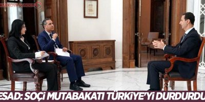 Esad: Soçi mutabakatı Türkiye'yi durdurdu