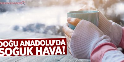 Doğu Anadolu'da soğuk hava!
