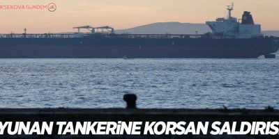 Yunan tankerine korsan saldırısı