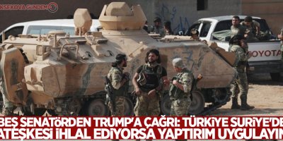 ''Türkiye Suriye'de ateşkesi ihlal ediyorsa yaptırım uygulayın''