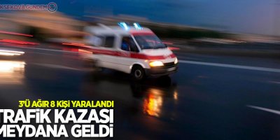 Mardin'de öğrenci servisi tırla çarpıştı: 3'ü ağır 8 yaralı