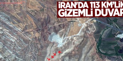 İran'da 113 km’lik gizemli duvar