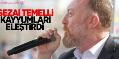 Sezai Temelli Kayyumları Eleştirdi