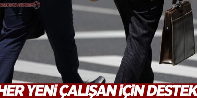 Her yeni çalışan için destek