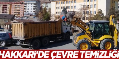 Hakkari’de çevre temizliği