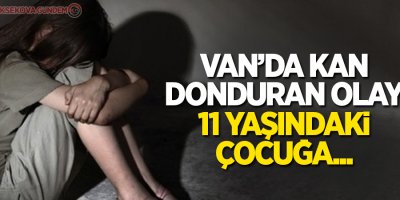 Van’da 11 yaşındaki çocuğa istismar!