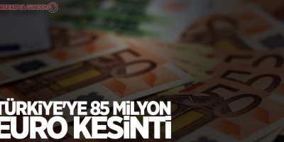 AB bütçesinde Türkiye'ye 85 milyon euro kesinti