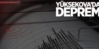 Yüksekova'da deprem