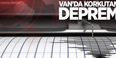 Van'da 3.6 şiddetinde deprem
