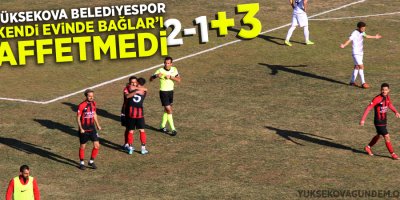 Yüksekova Belediyespor kendi evinde affetmedi!