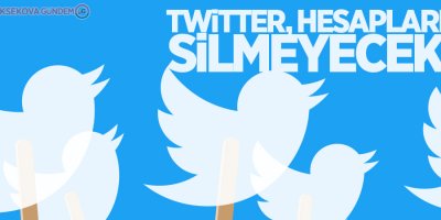 Twitter, hesapları silmeyecek