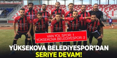 Yüksekova ekibi deplasmandan 3 puanla döndü