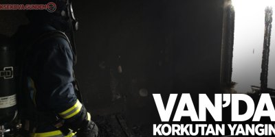 Van'da Korkutan Yangın!