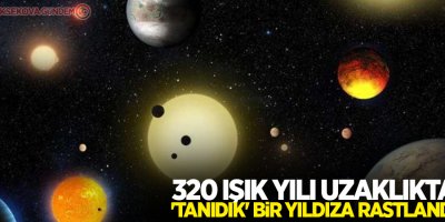 320 ışık yılı uzaklıkta 'tanıdık' bir yıldıza rastlandı