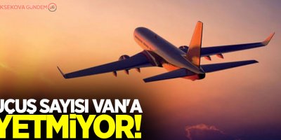 Uçuş sayısı Van'a yetmiyor!