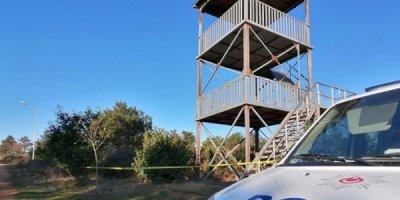 Fabrika işçisi gözetleme kulesinde asılı bulundu